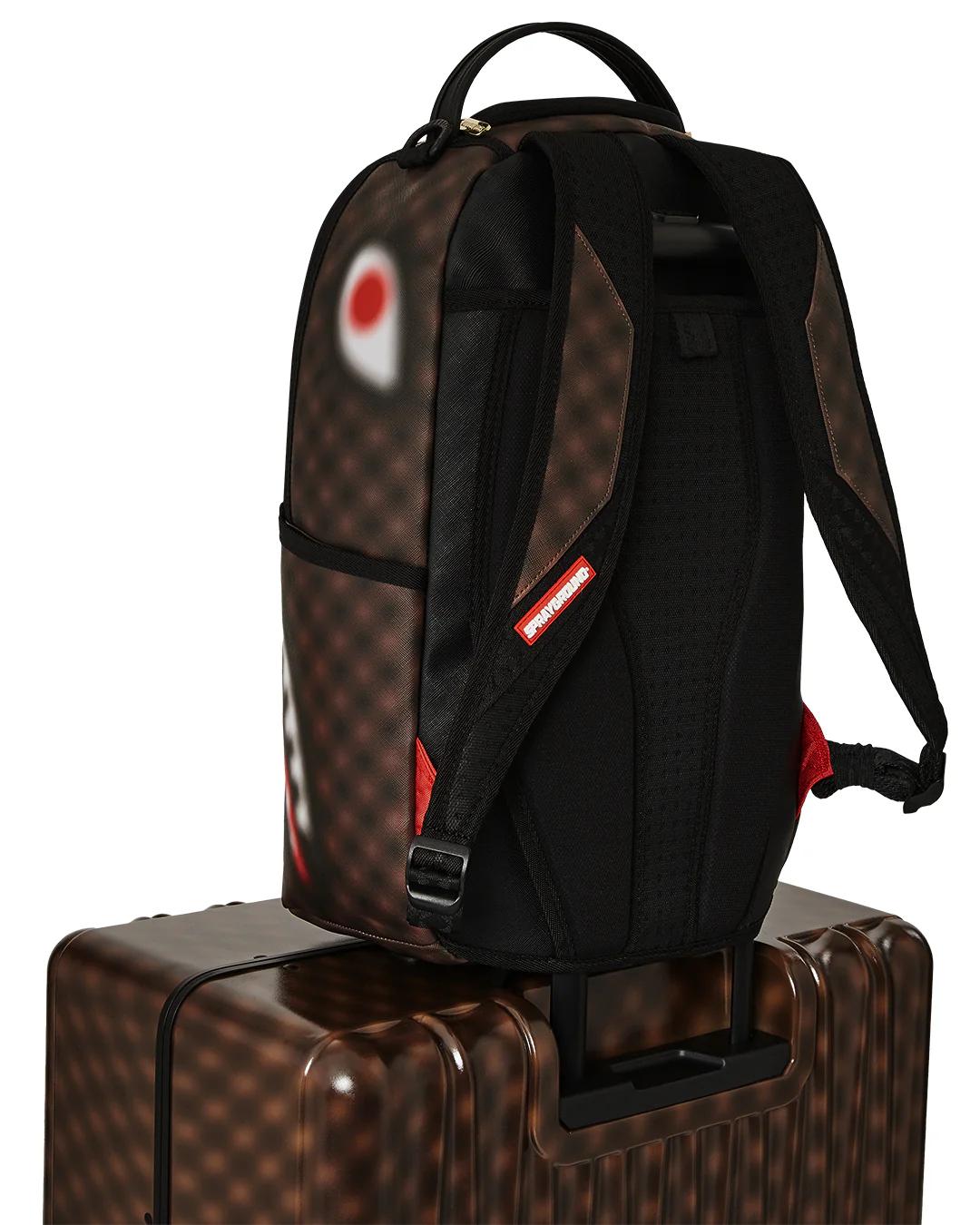 Sharks In Paris Blur Full Size Luggage - Image 13