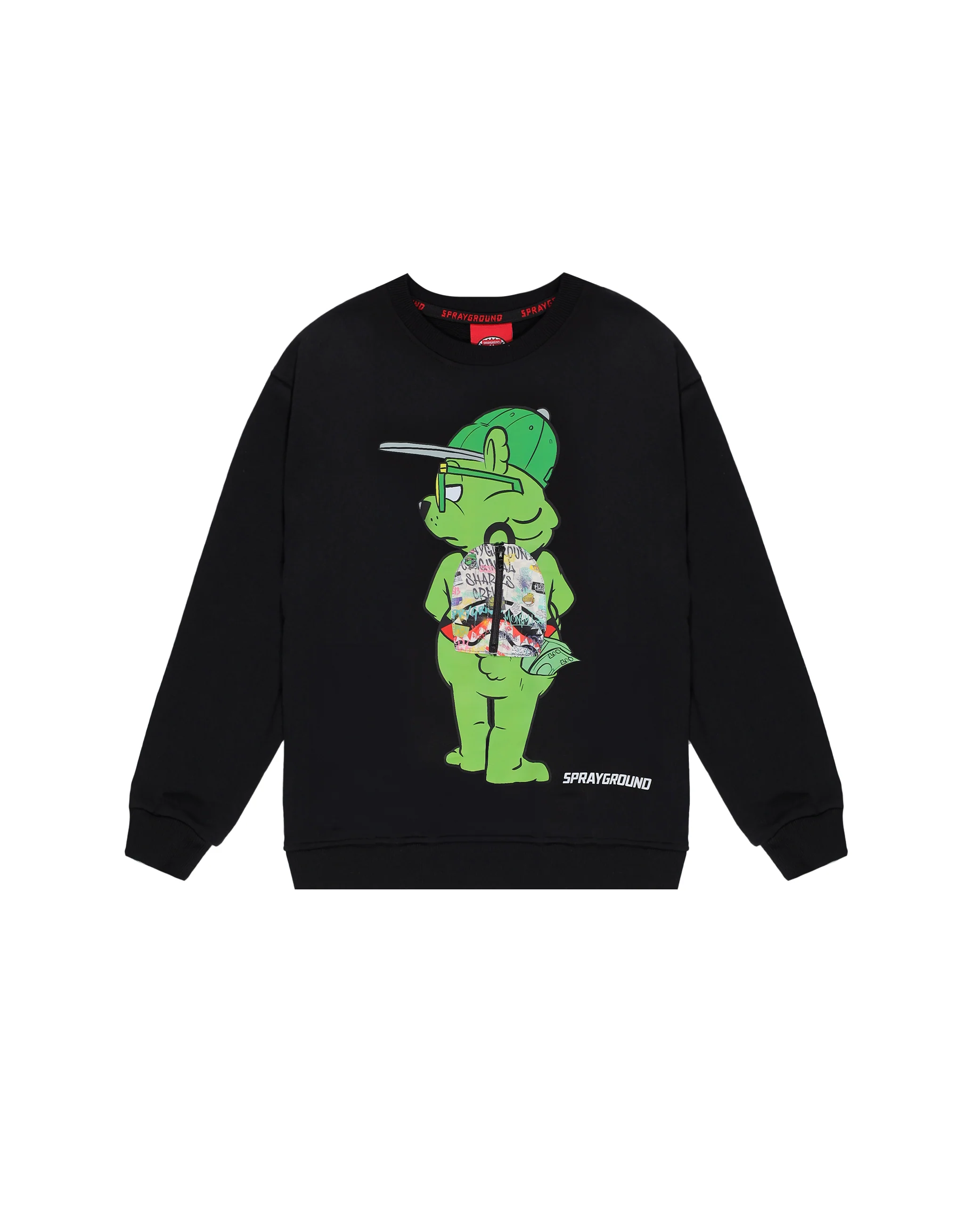 SHARKS IN THE RIZZ BEAR OVER CREWNECK