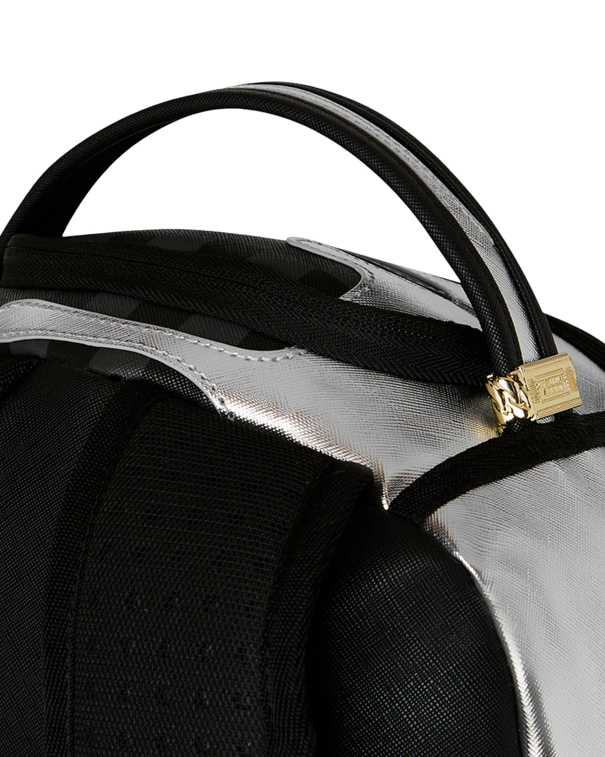 SILVER SIDE DRIP BLACK CHECK DLXSV BACKPACK - Image 4