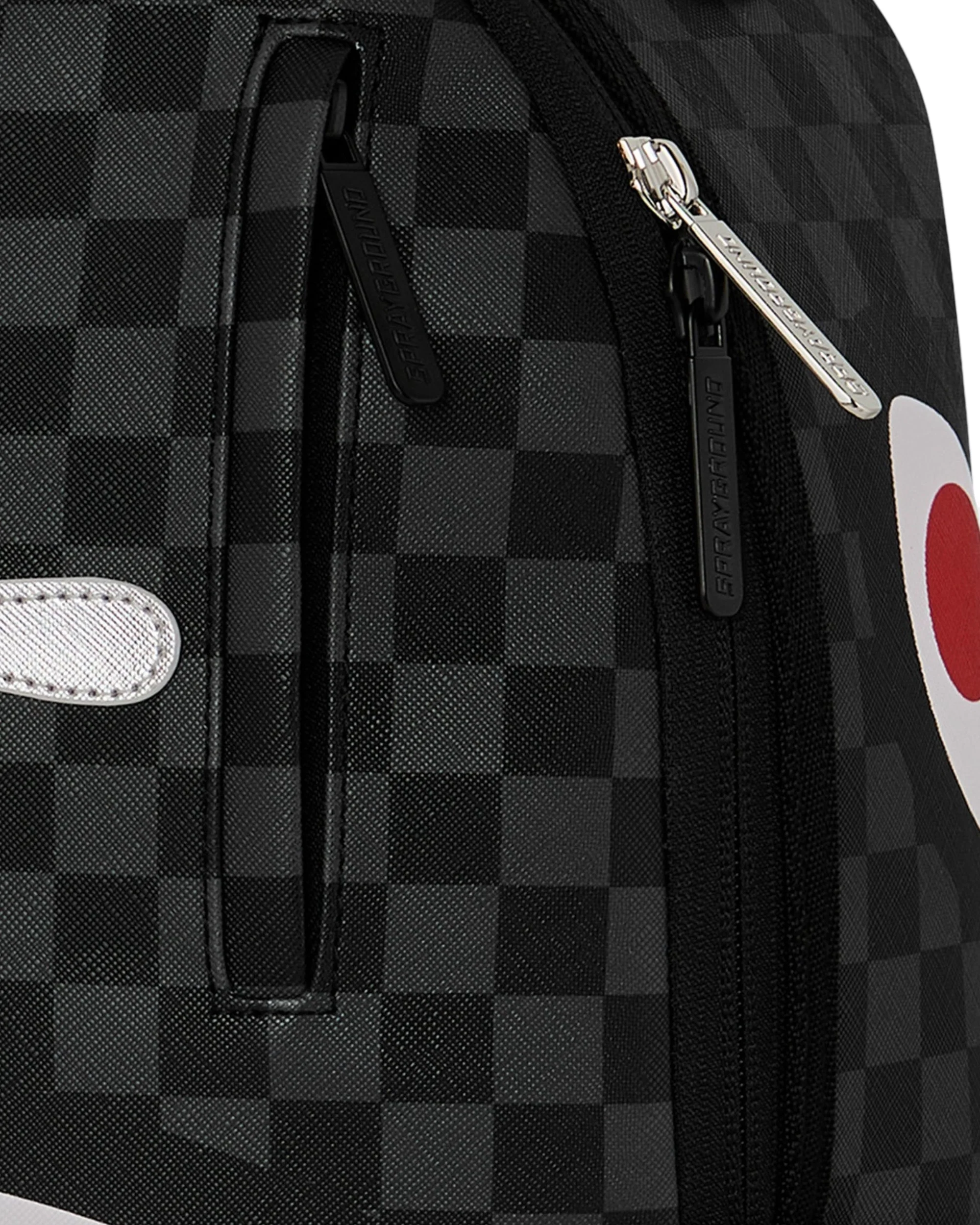 SILVER SIDE DRIP BLACK CHECK DLXSV BACKPACK - Image 5