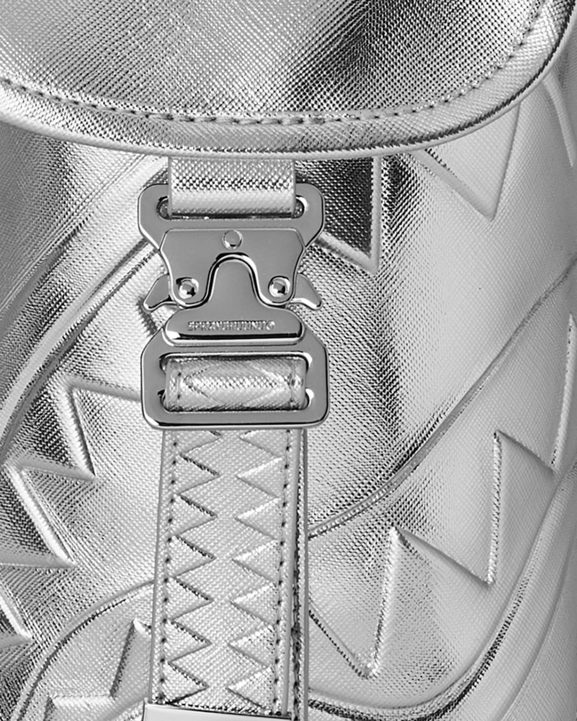 SILVER SIDE DRIP BLACK CHECK MONTE CARLO - Image 5