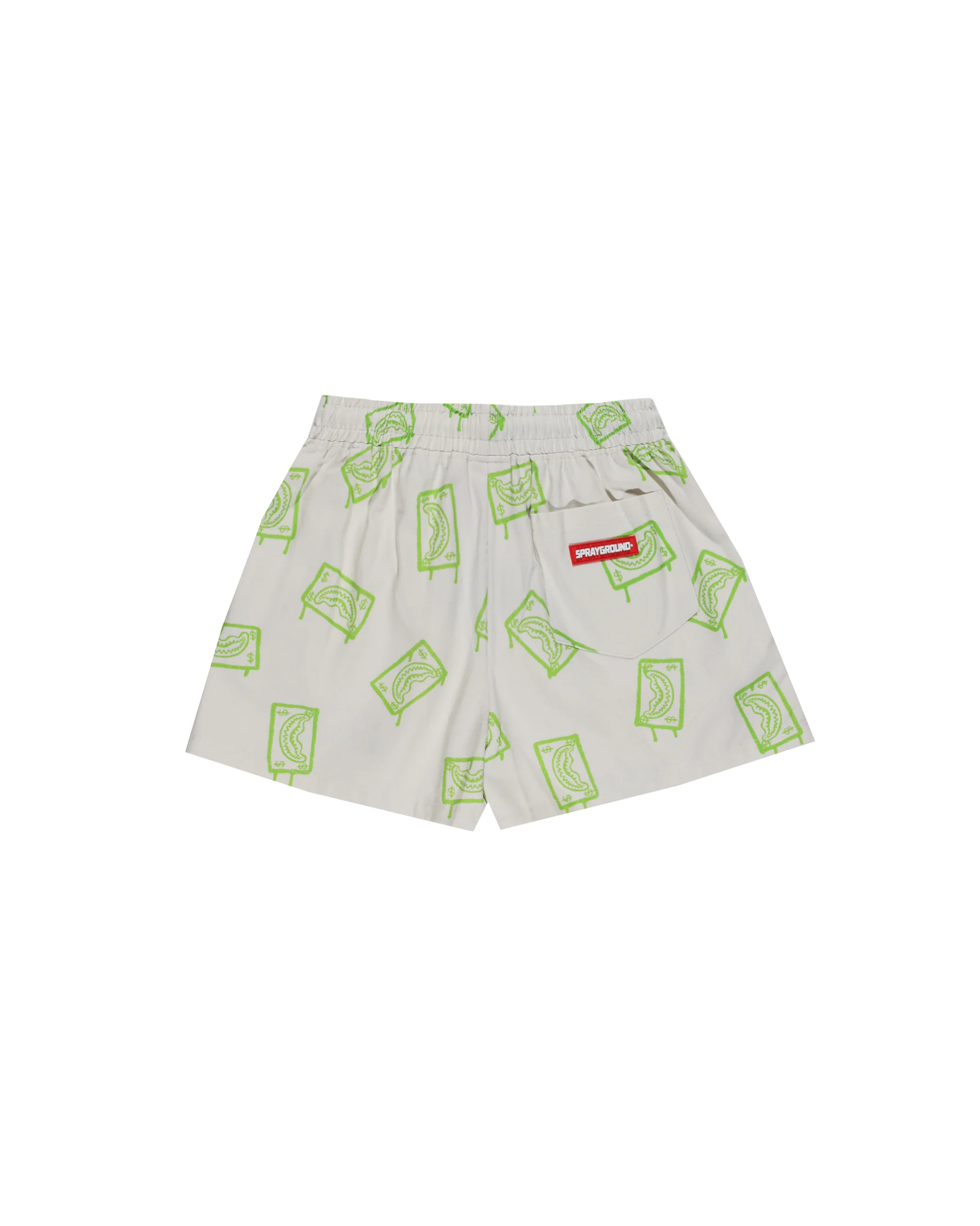 SLIMER DRIPPING ORGANIC COTTON SHORTS - Image 3