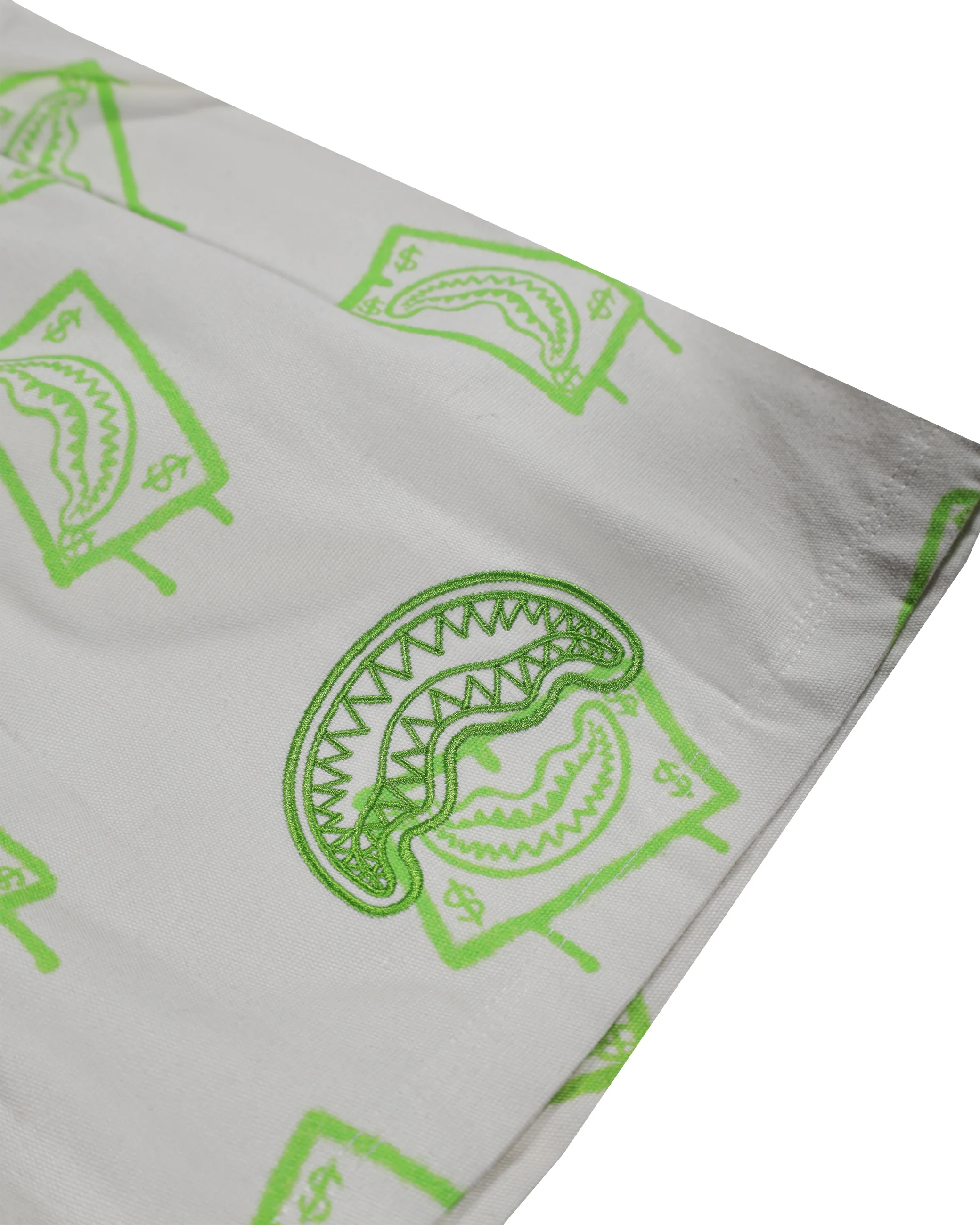 SLIMER DRIPPING ORGANIC COTTON SHORTS - Image 4