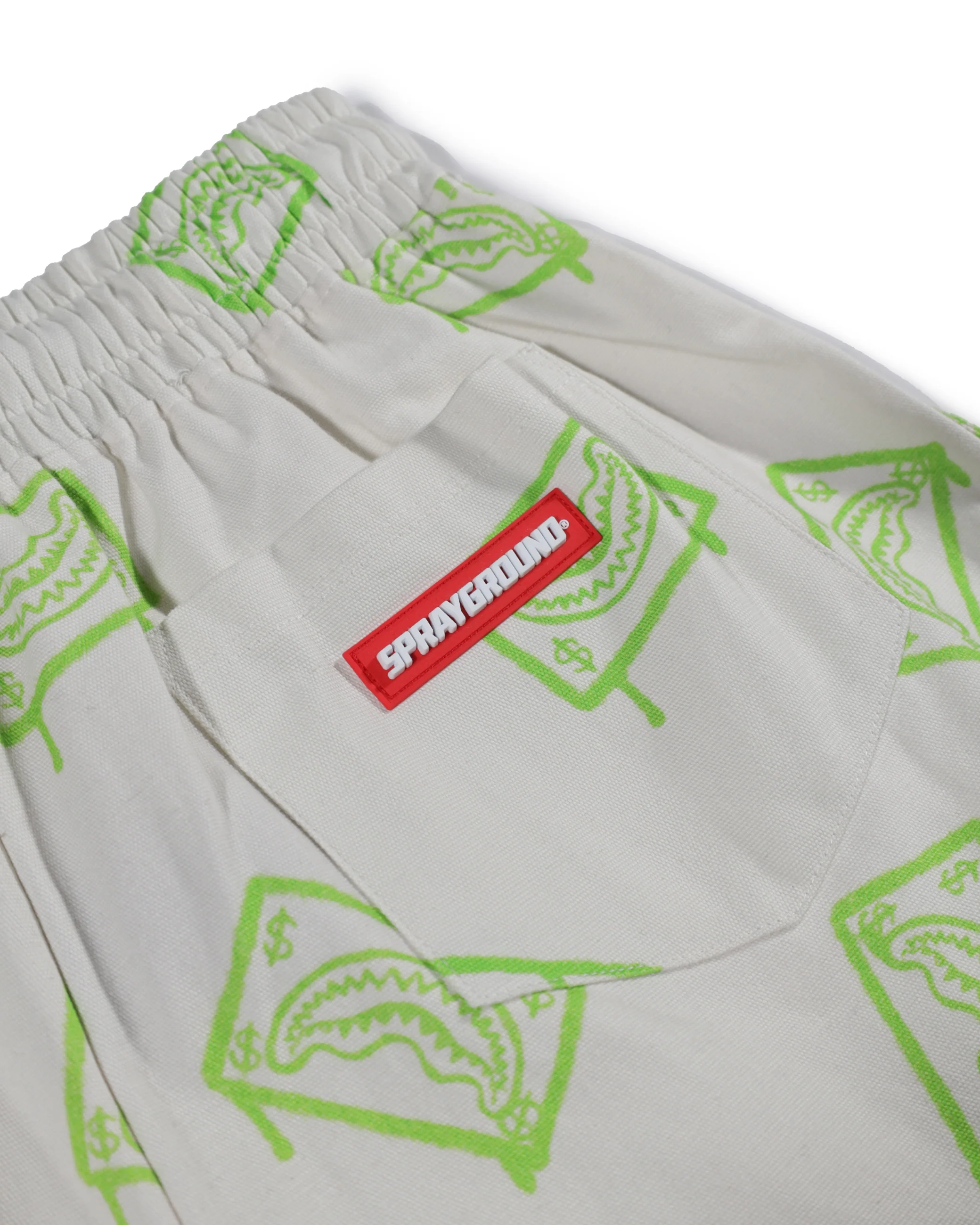 SLIMER DRIPPING ORGANIC COTTON SHORTS - Image 5
