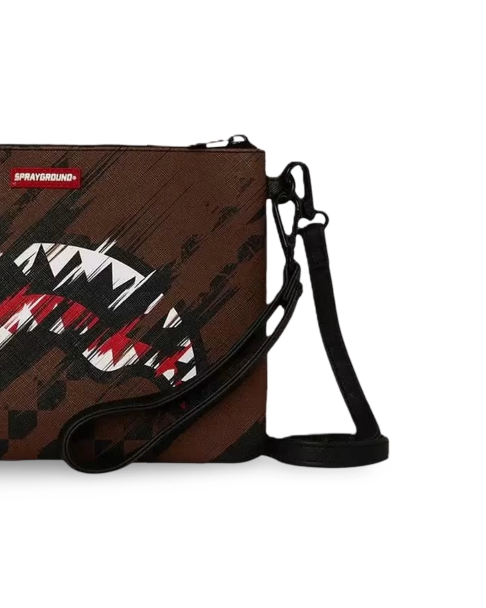 SMEARED GRUNGE CROSSBODY POUCHETTE - Image 2