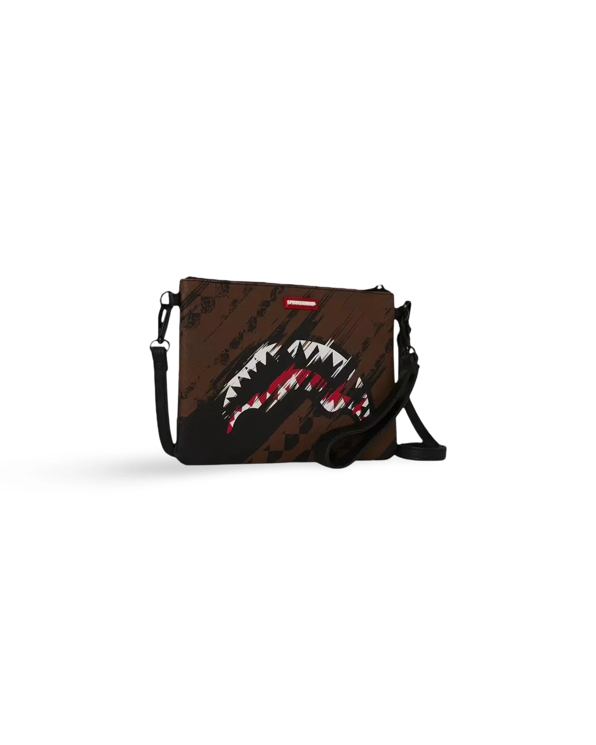 SMEARED GRUNGE CROSSBODY POUCHETTE - Image 3