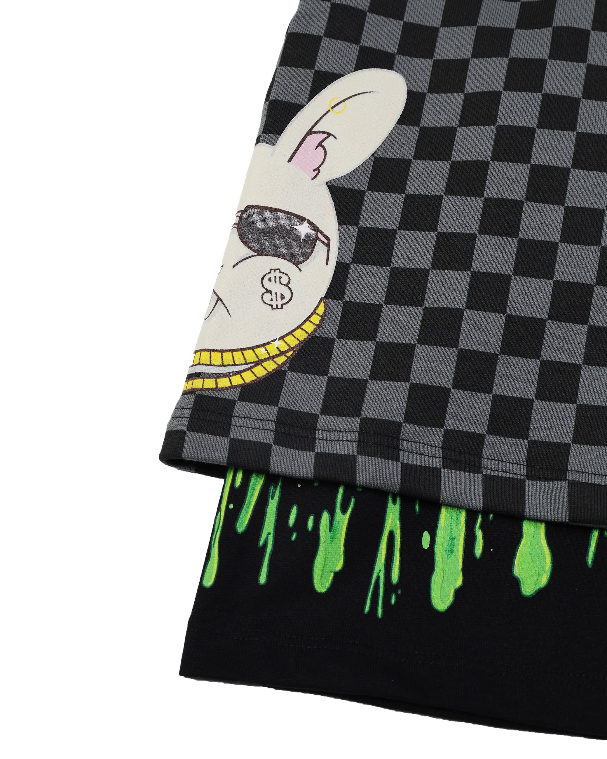 SPLATTER BUNNY DOUBLE SHORTS - Image 3