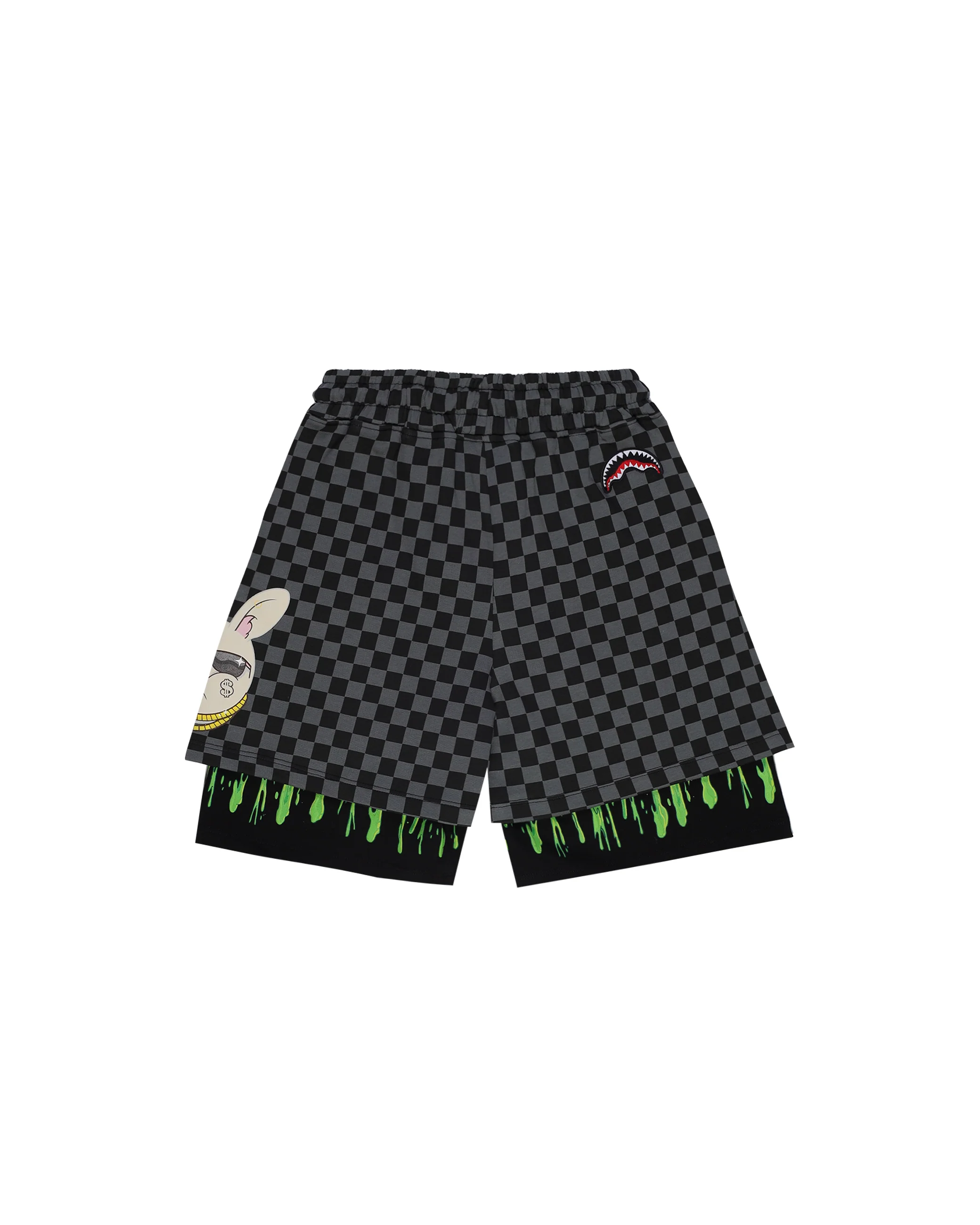 SPLATTER BUNNY DOUBLE SHORTS - Image 4