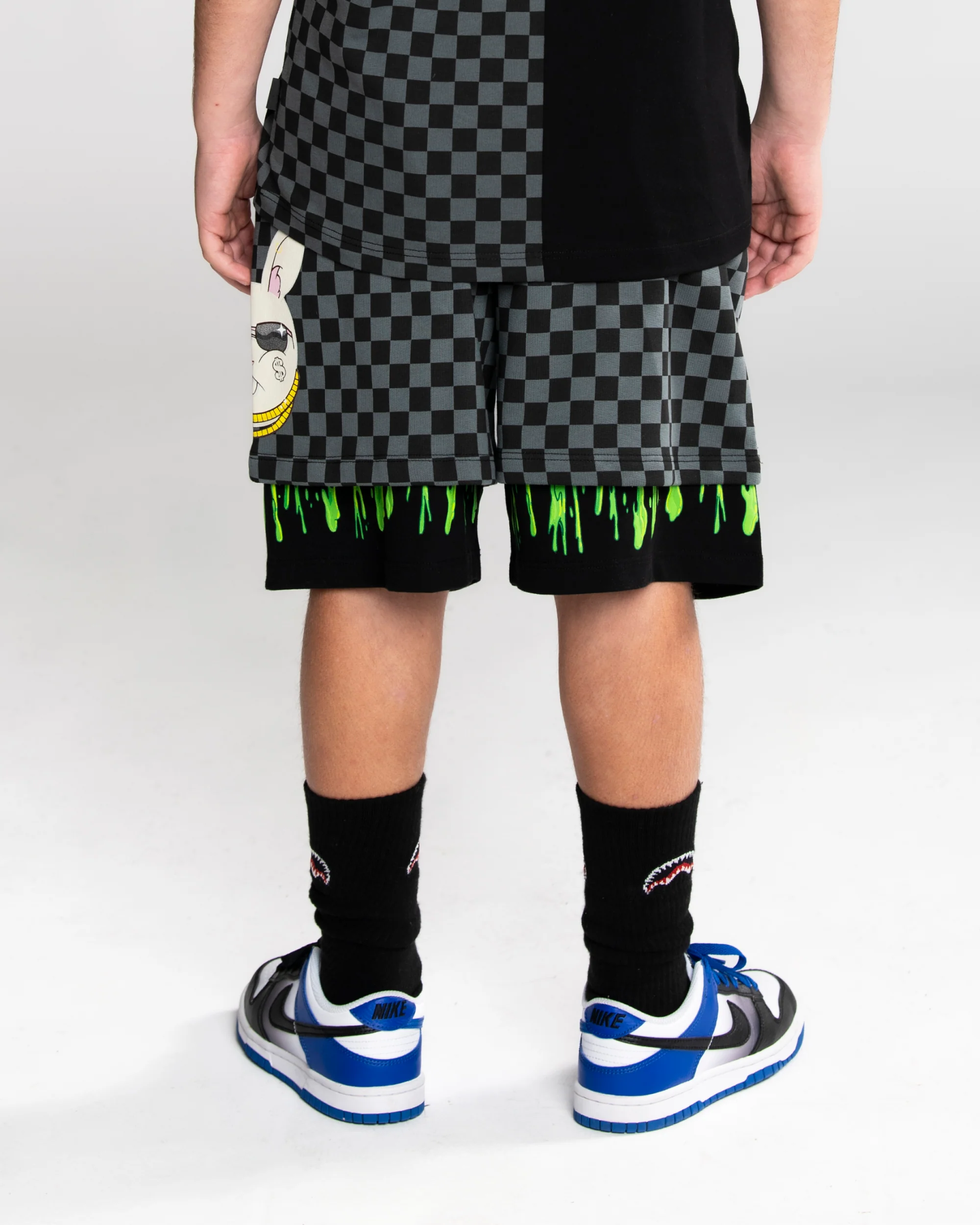 SPLATTER BUNNY DOUBLE SHORTS - Image 8