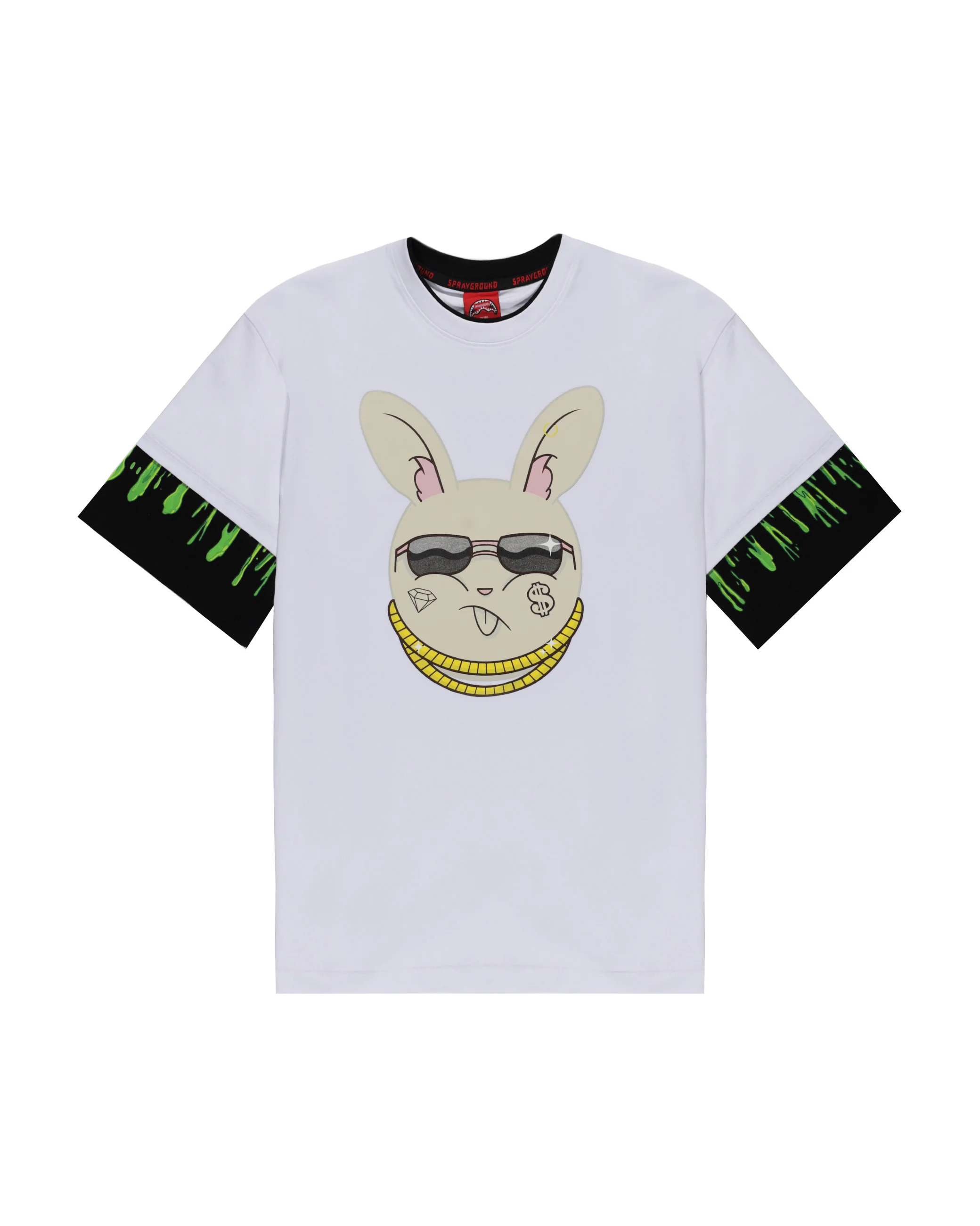 SPLATTER BUNNY DOUBLE T-SHIRT - Image 2