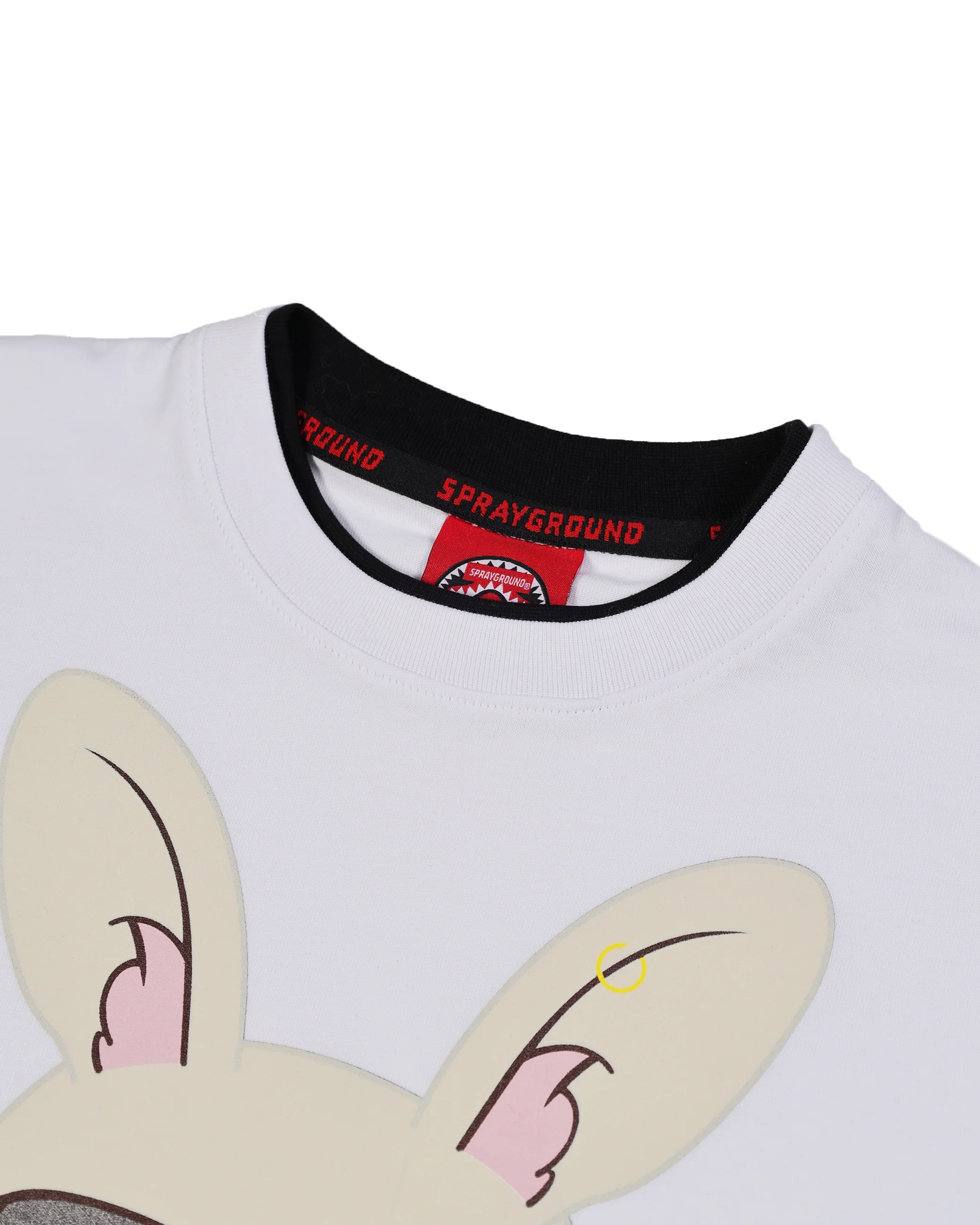 SPLATTER BUNNY OVER DOUBLE T-SHIRT - Image 4