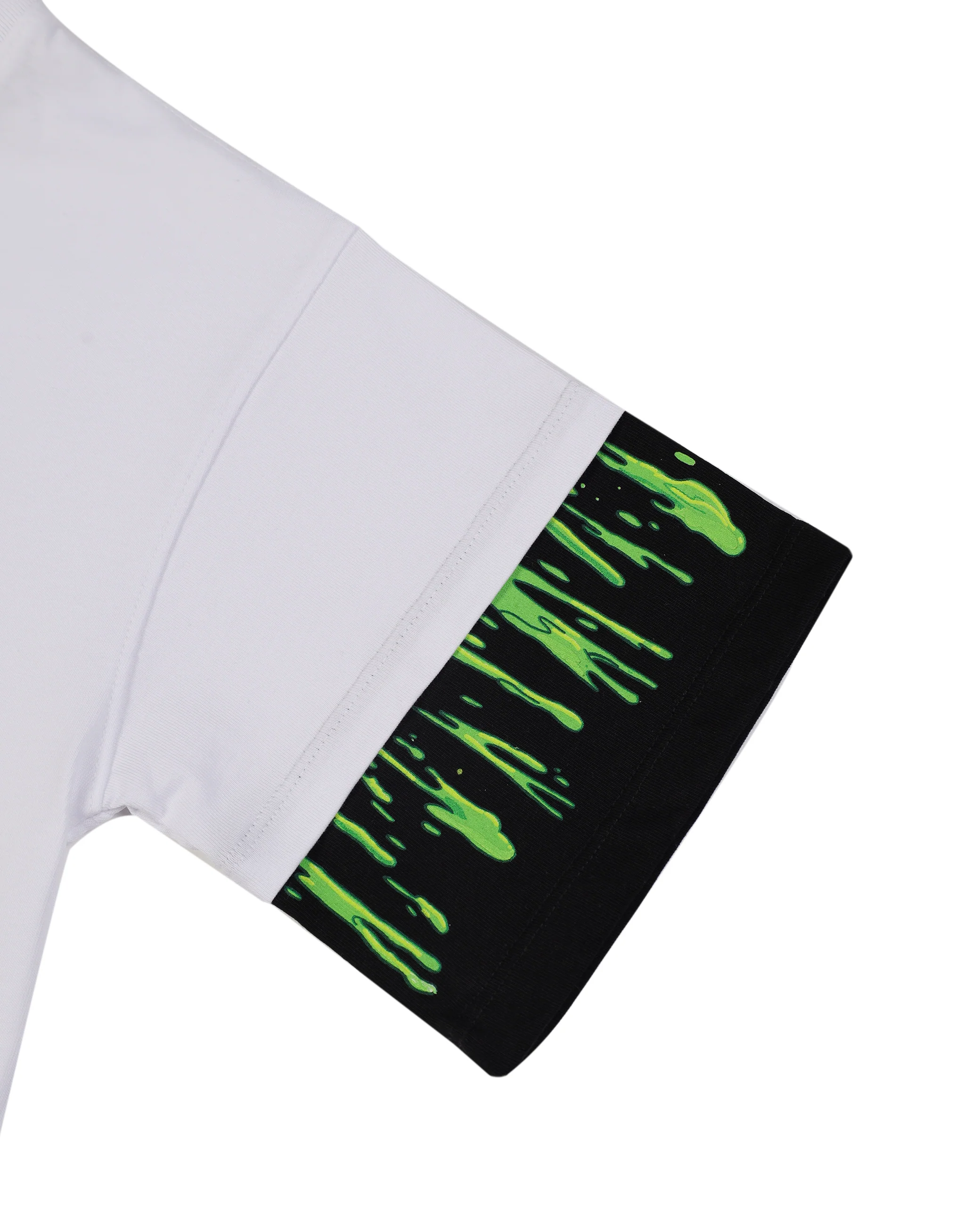 SPLATTER BUNNY OVER DOUBLE T-SHIRT - Image 5