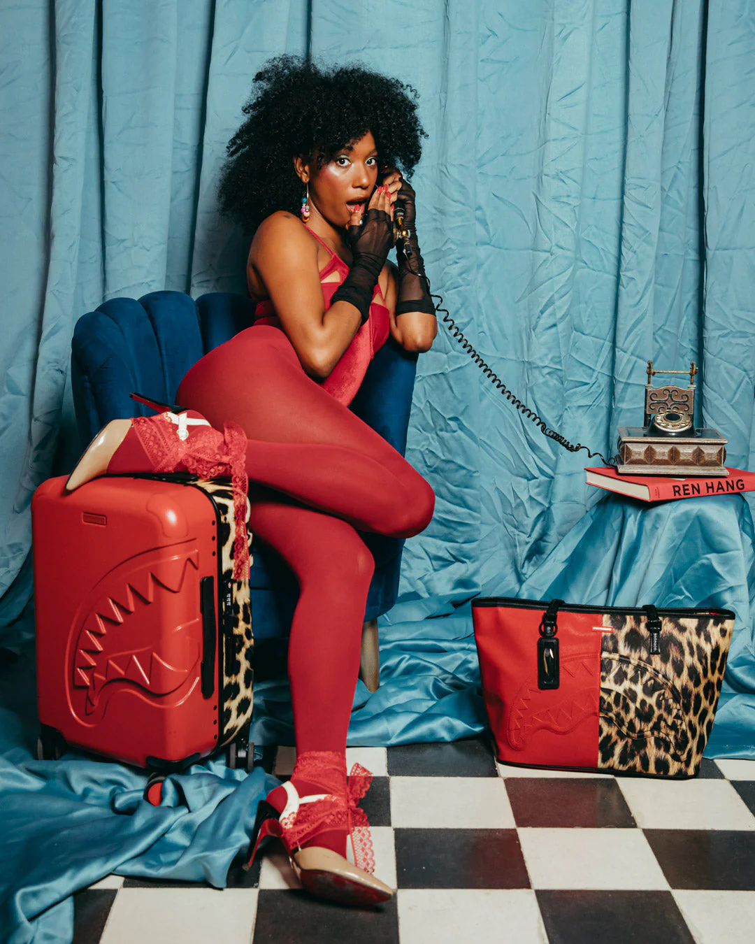 Split Cheetah Tote - Image 6