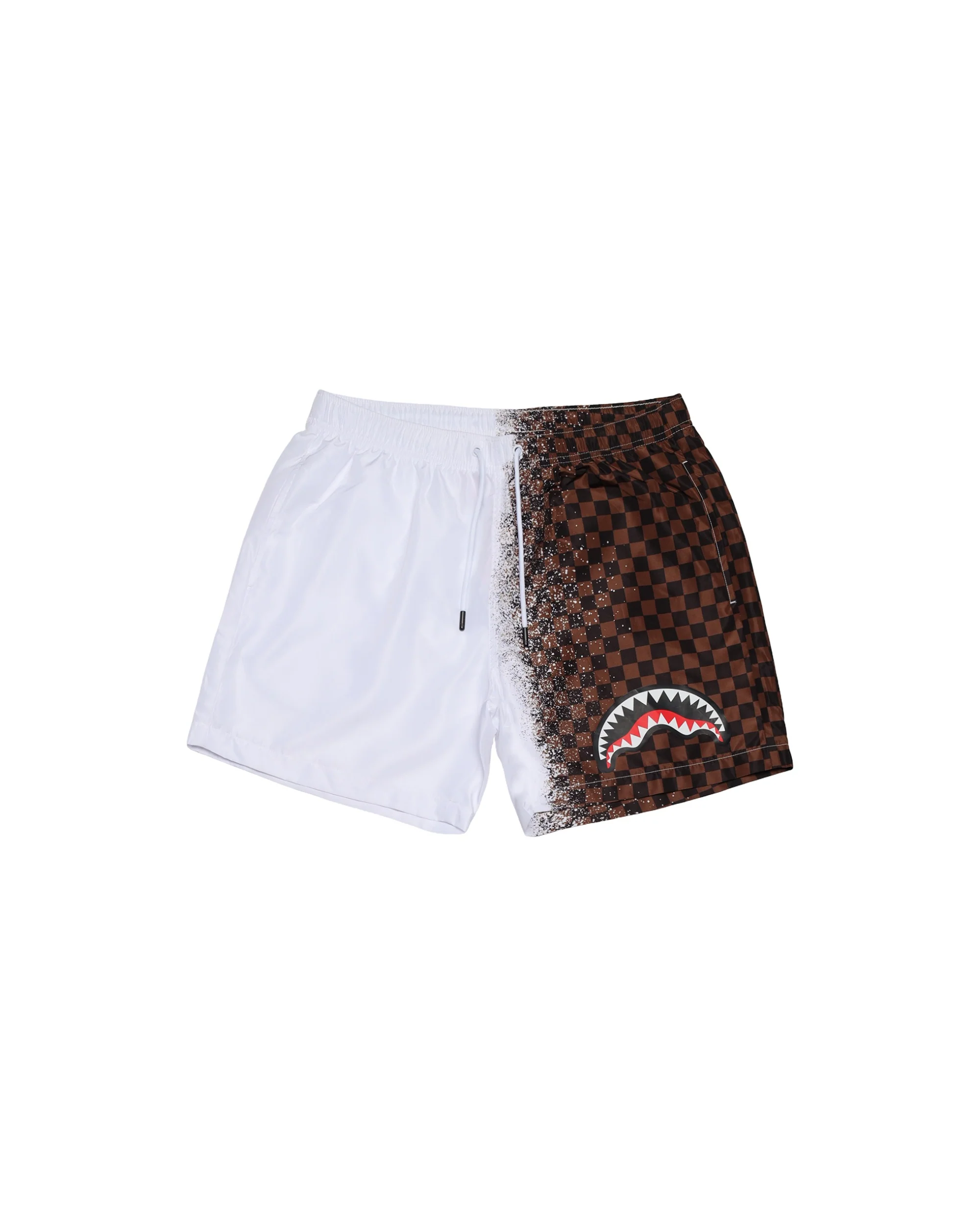 SPRAY SIP BROWN SWIM TRUNKS