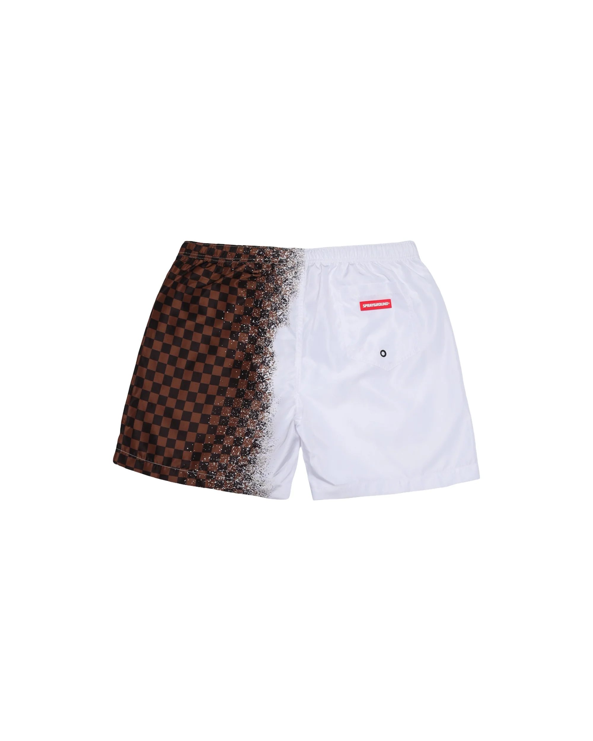 SPRAY SIP BROWN SWIM TRUNKS - Image 2