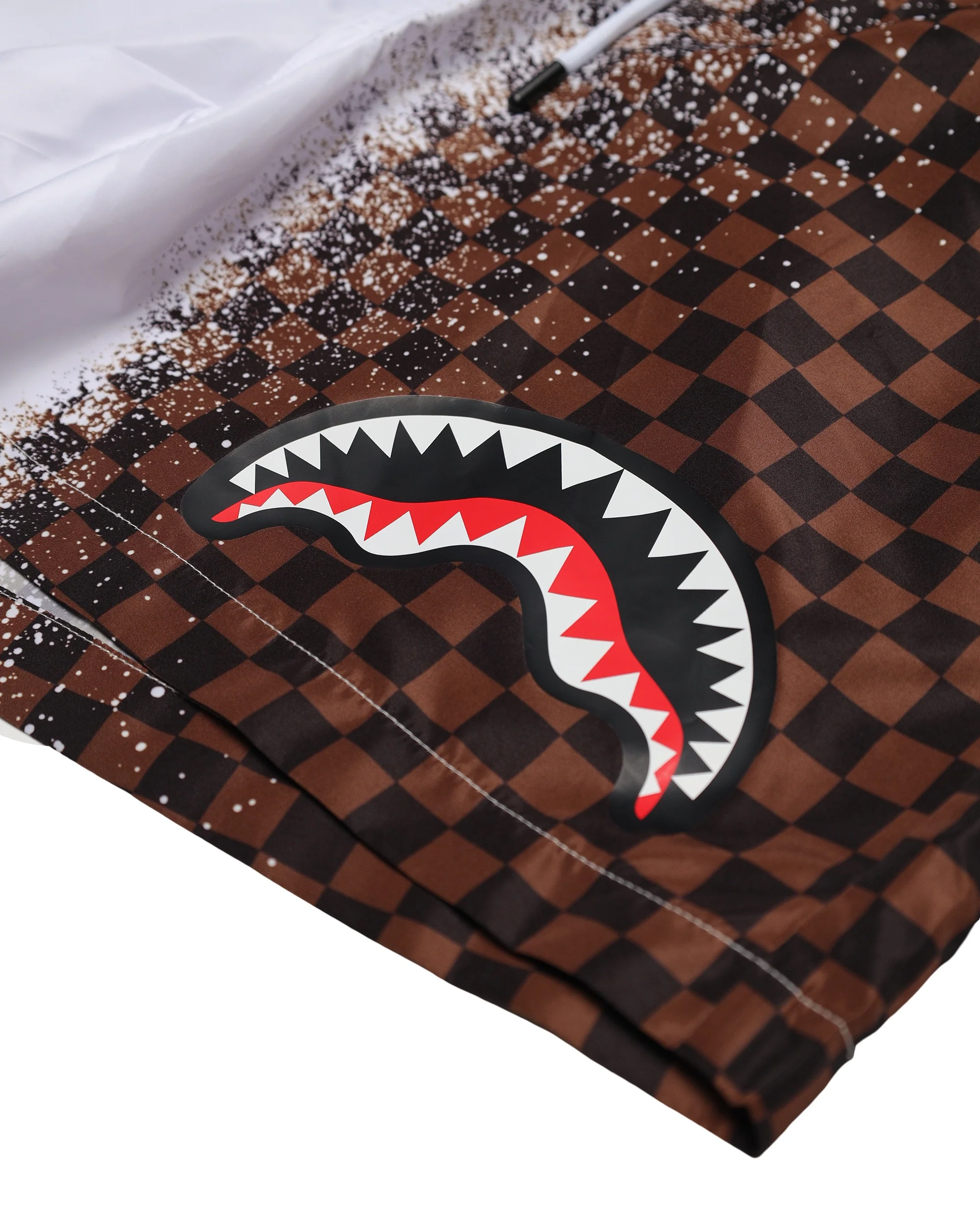 SPRAY SIP BROWN SWIM TRUNKS - Image 6