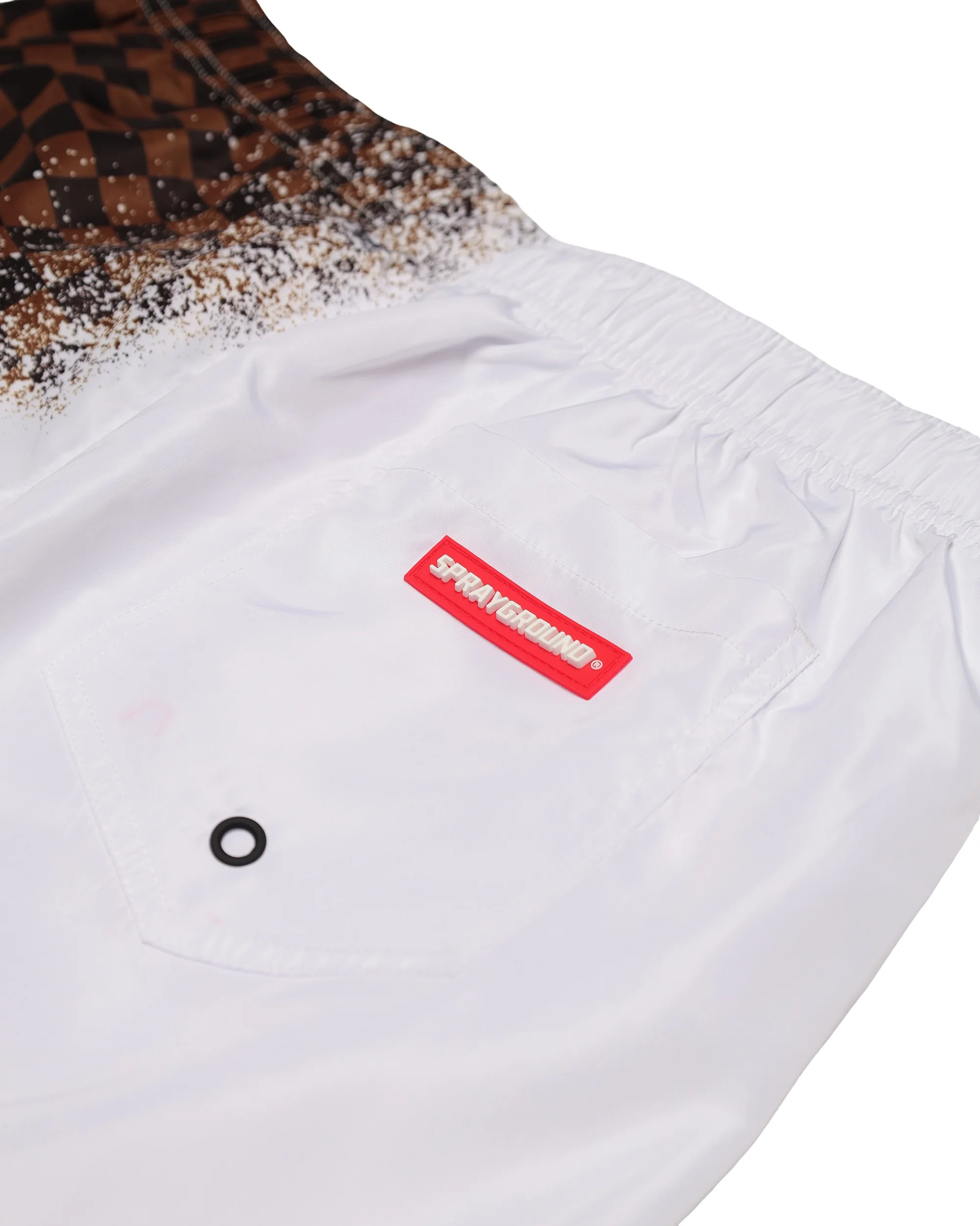 SPRAY SIP BROWN SWIM TRUNKS - Image 7