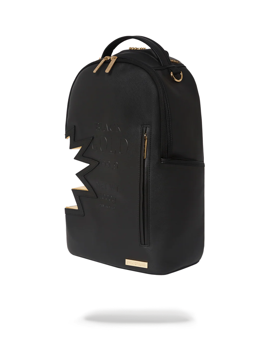 Sprayground Backpack Ai3 BLACK GOLD DLX BACKPACK Black - Image 5
