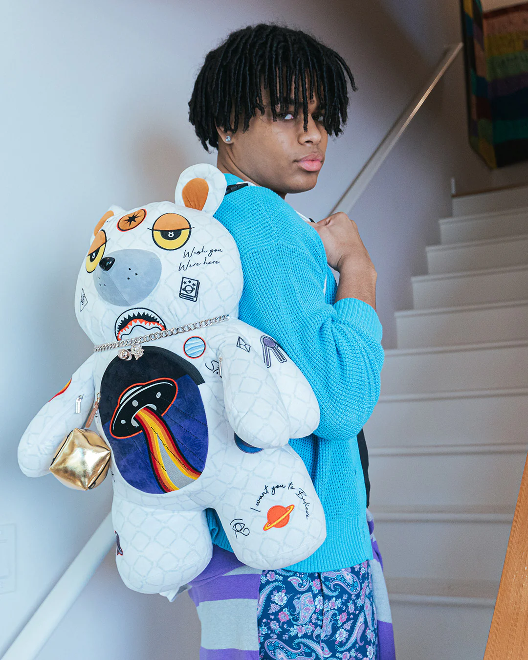 Alien Rich Bear Backpack - Image 2