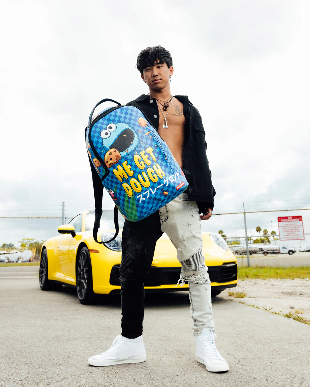 Cookie Monster Bubble Dlxr Backpack 910b4691nsz - Image 4