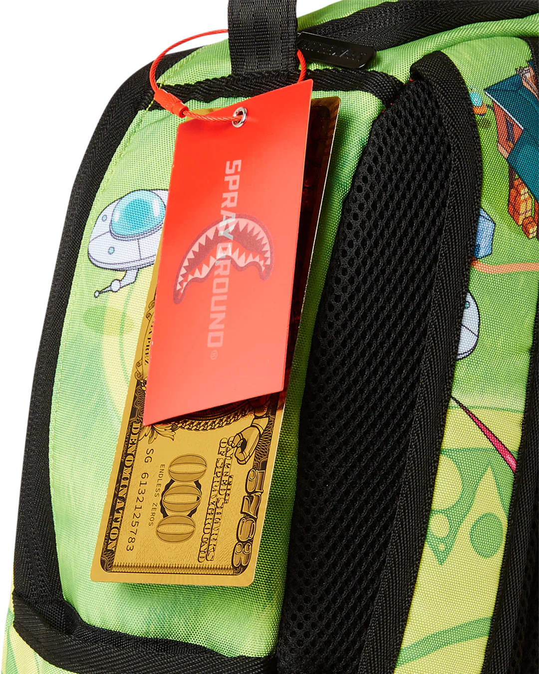 Crop Circles Shark Mini Backpack - Image 14
