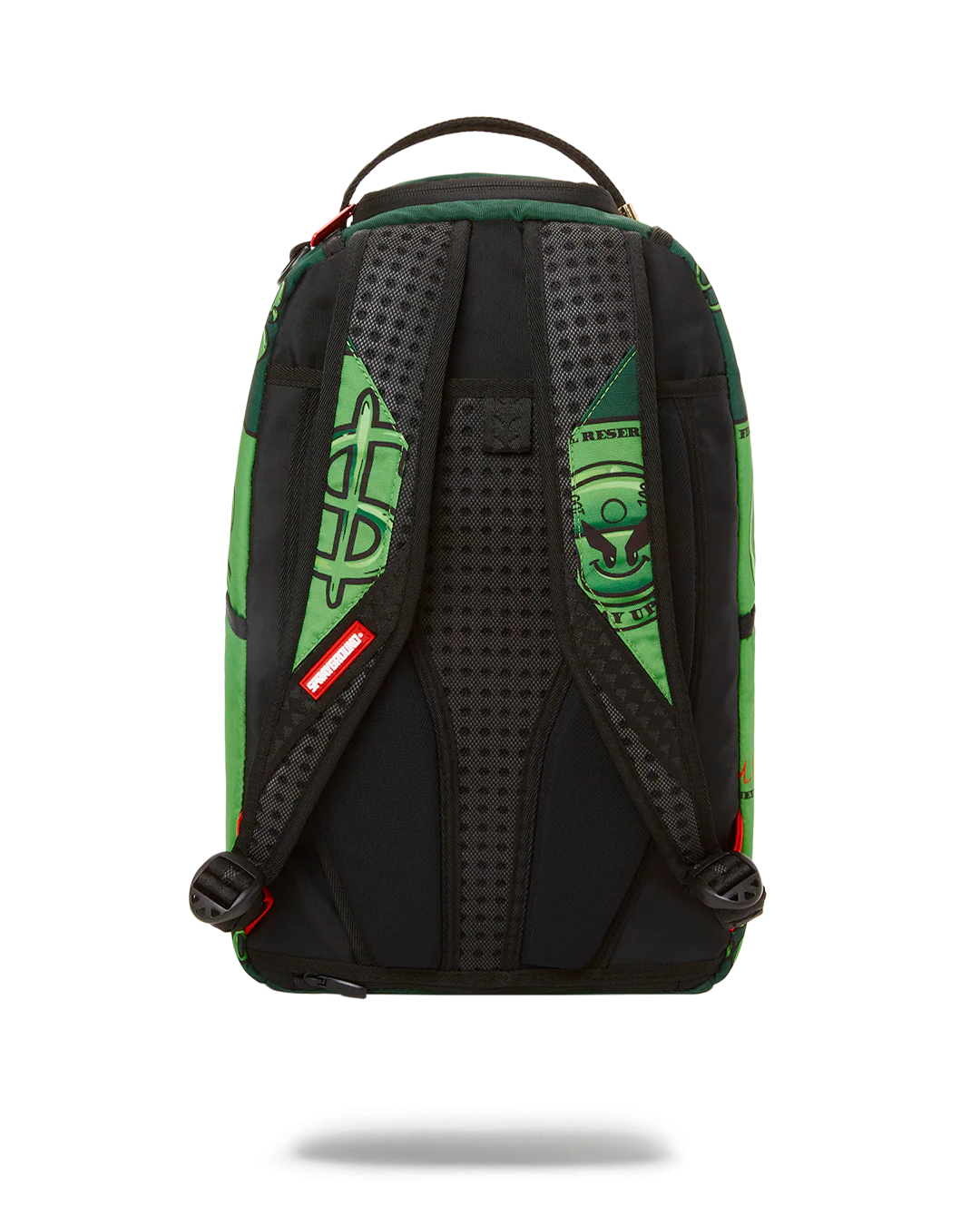 Sprayground Backpack DIABLOBEAR MONEY CHASER DLXR  Green - Image 7