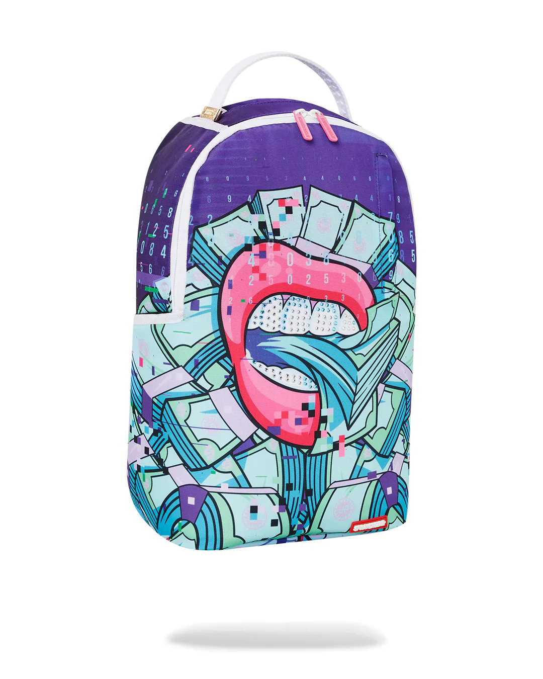 Digital Money Lips Backpack - Image 3