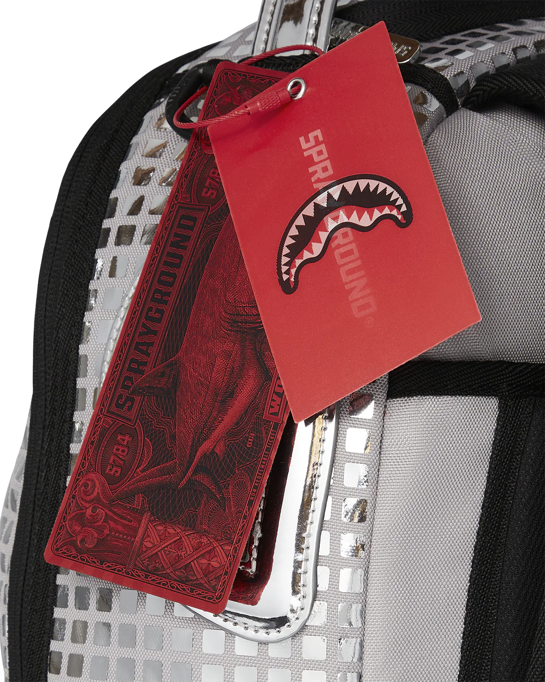 Disco Ball Shark Dlxsv Backpack - Image 10