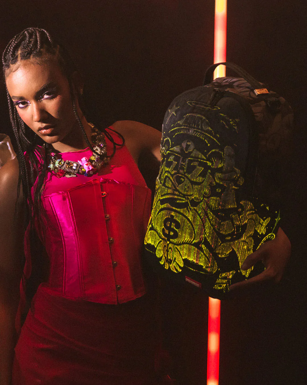Fiber Optics Money Backpack - Image 13