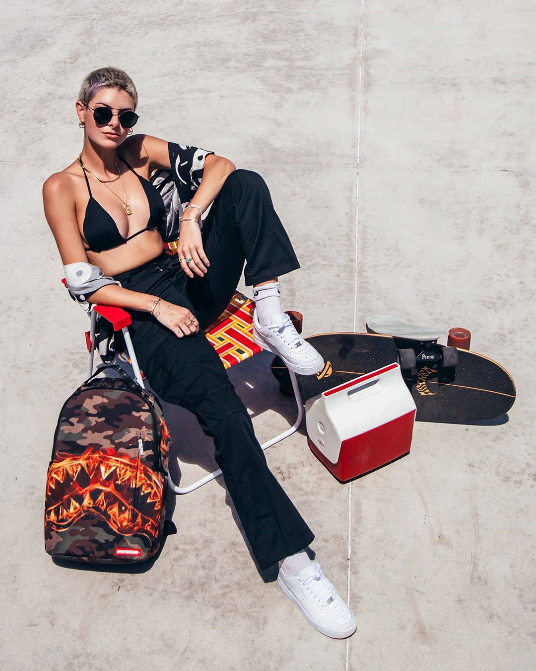 Fire Shark Backpack - Image 6