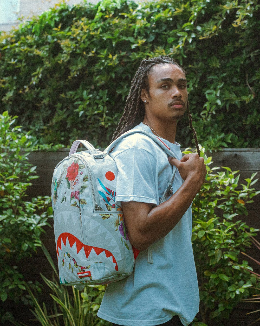 Sprayground Backpack IN THE GARDEN BACKPACK White - Image 4