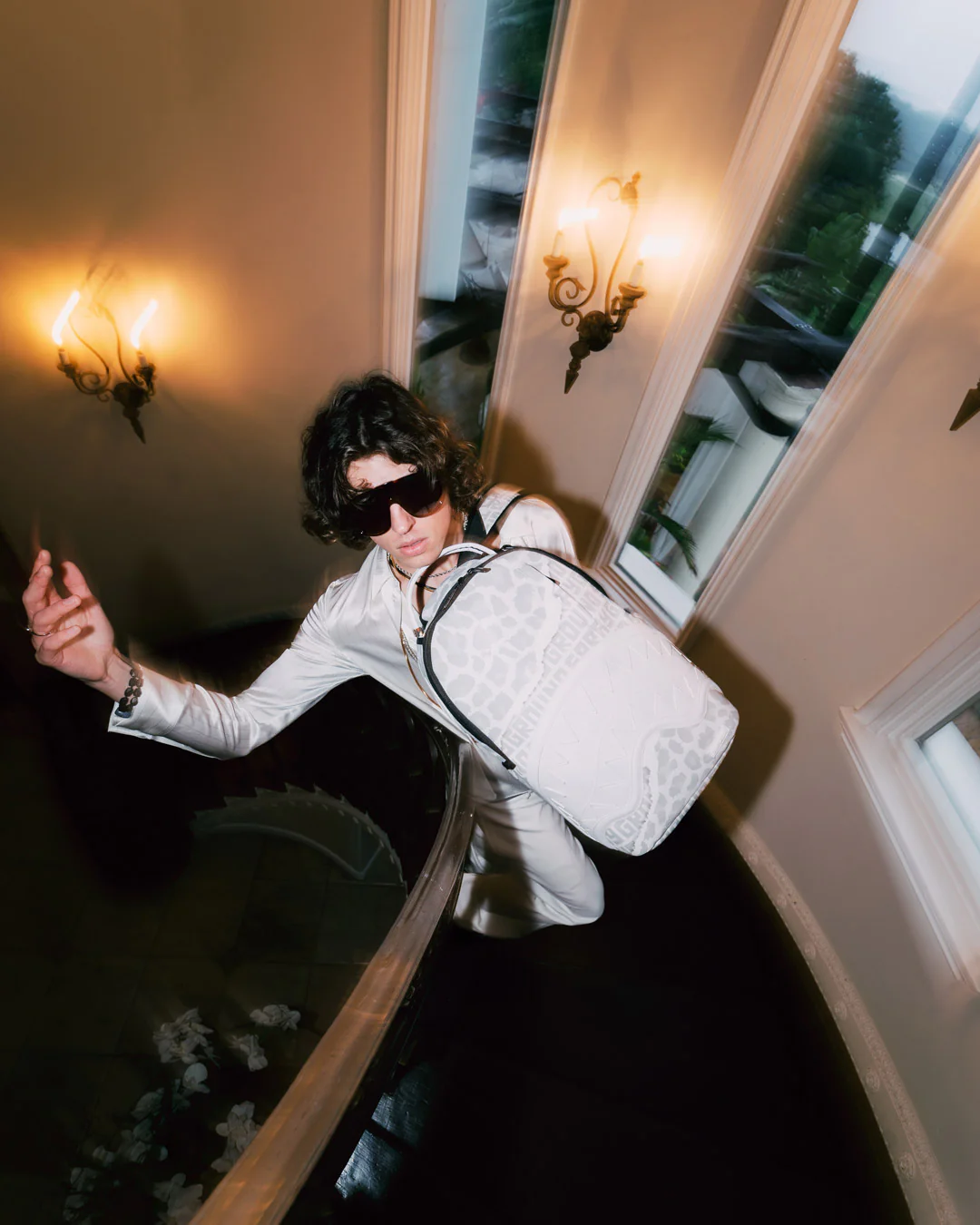 Leopard Burner Embossed Dlxsv Backpack - Image 2
