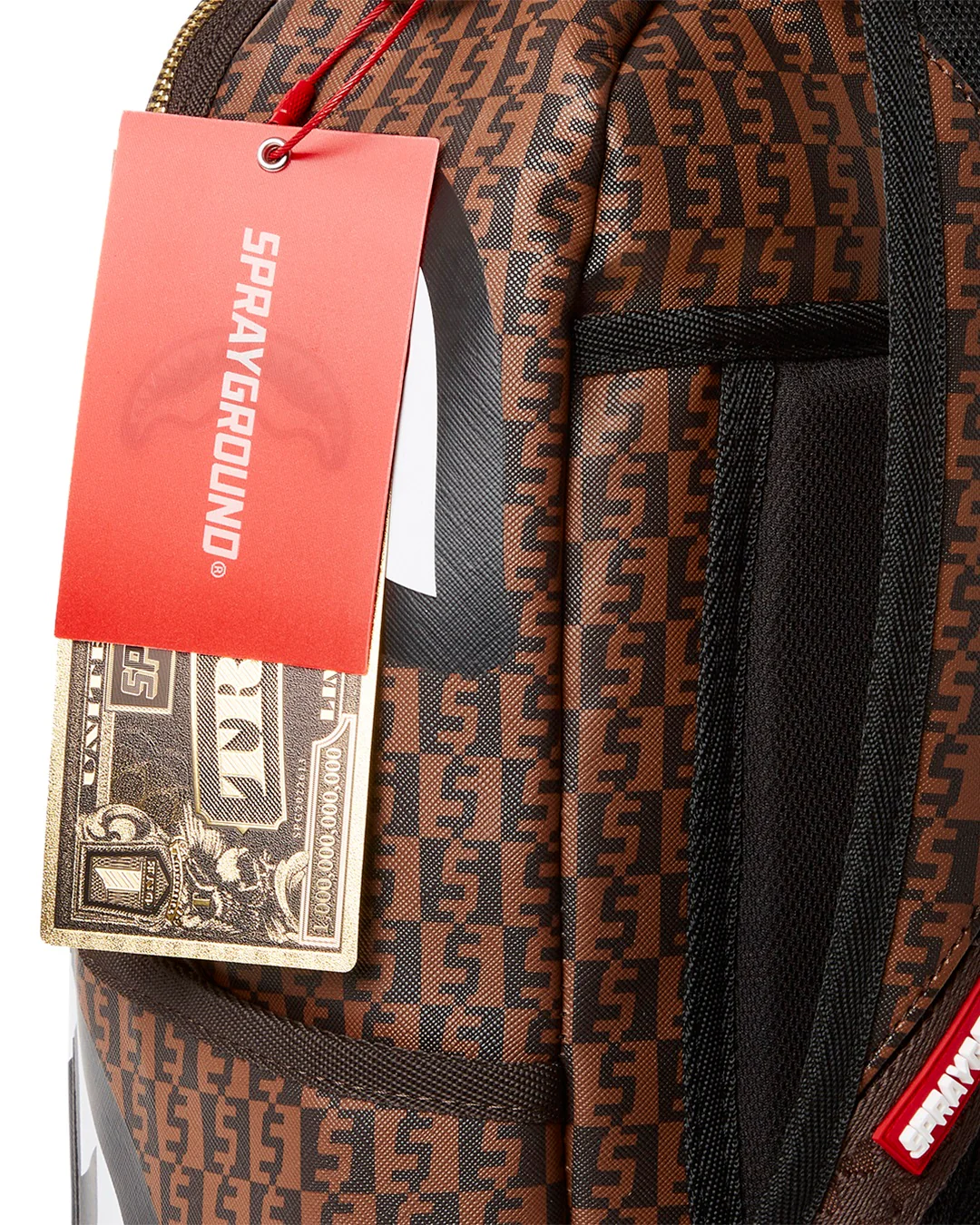 Money Checkered Backpack 910b4667nsz - Image 10