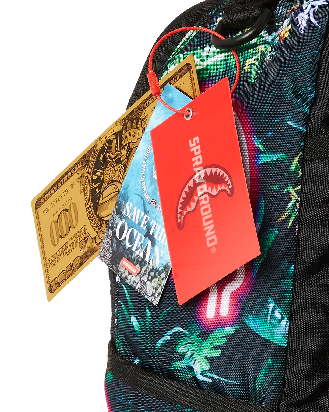 Neon Shark Jungle Dlxsr Backpack - Image 14