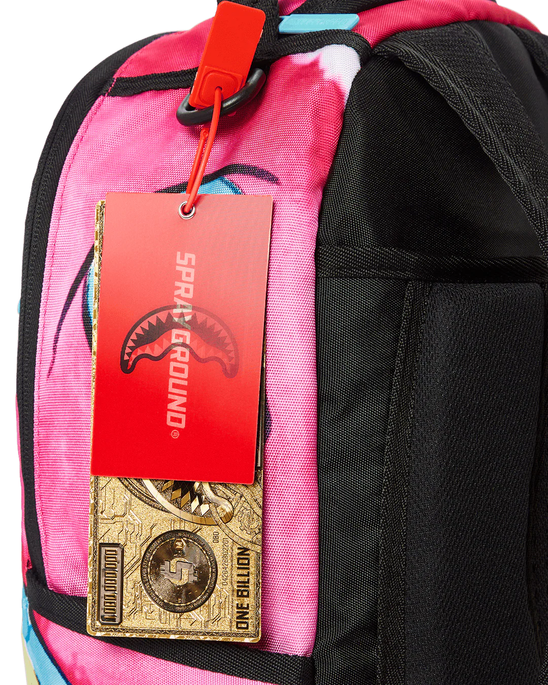 Sprayground Backpack PASTEL DELIGHT DLX BACKPACK SHARK Fuchsia - Image 11