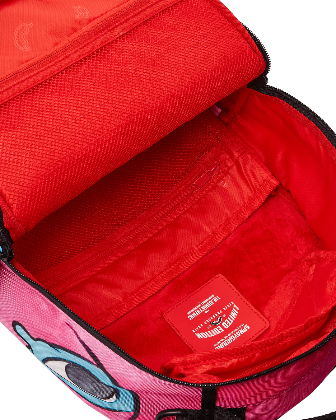 Sprayground Backpack PASTEL DELIGHT DLX BACKPACK SHARK Fuchsia - Image 12