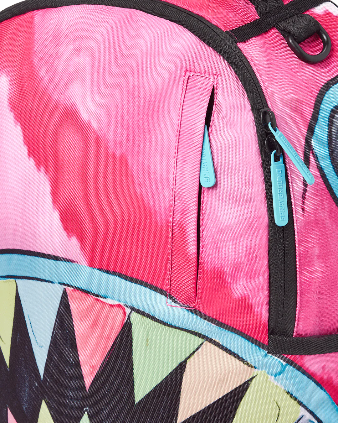 Sprayground Backpack PASTEL DELIGHT DLX BACKPACK SHARK Fuchsia - Image 9