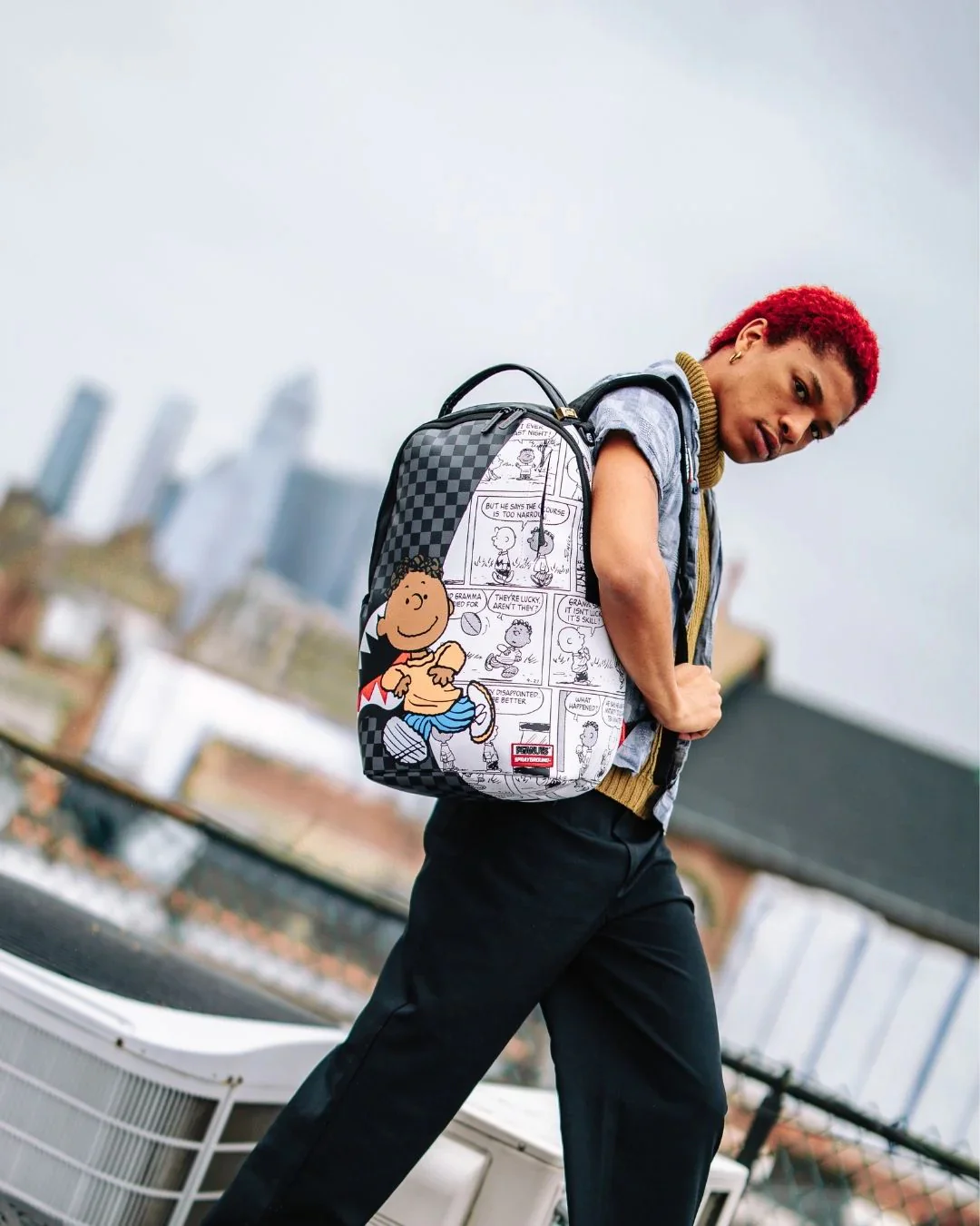 Peanuts Franklin Reveal Dlxsv Backpack - Image 4