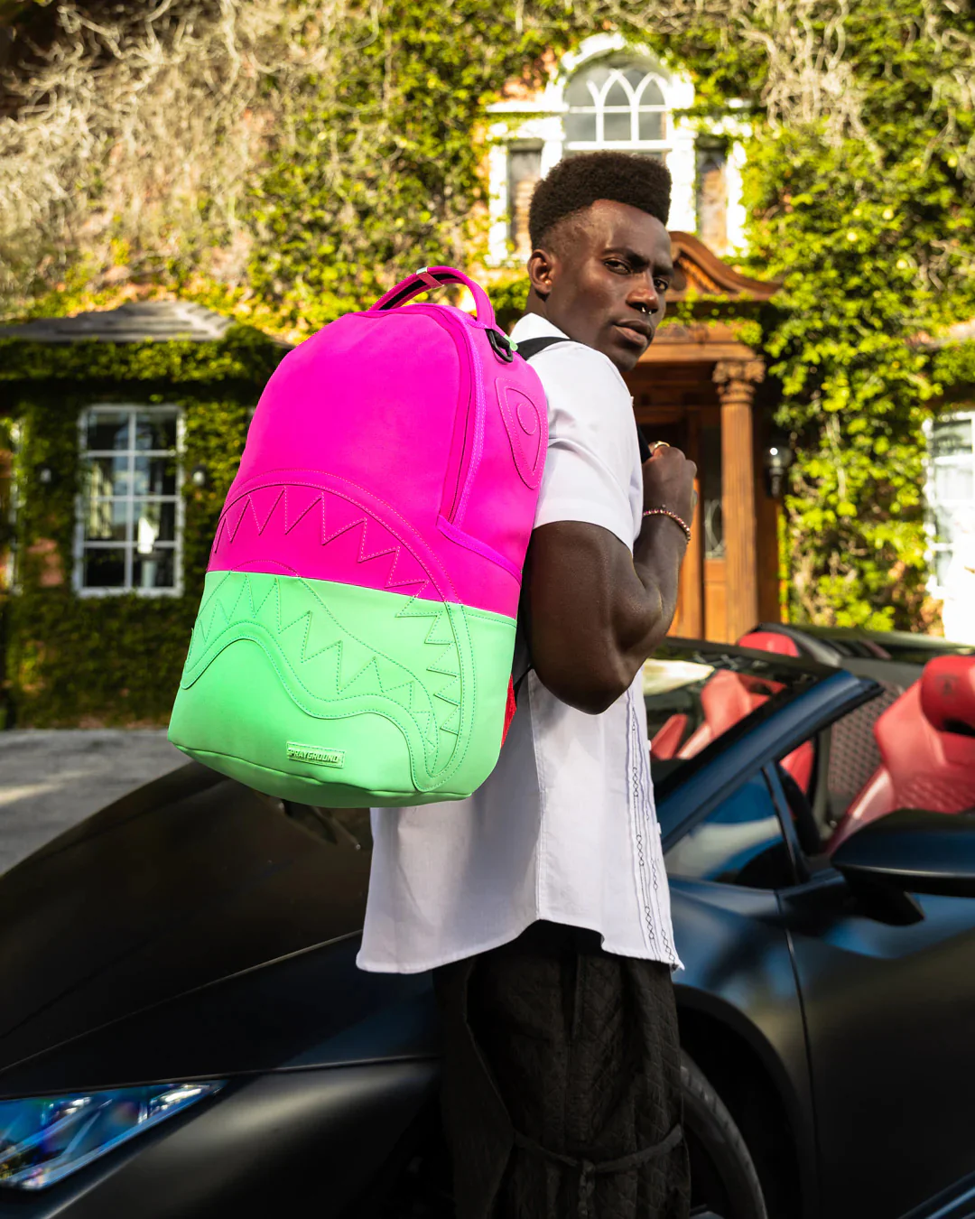 Pink Lust Dlx-suede Backpack - Image 8