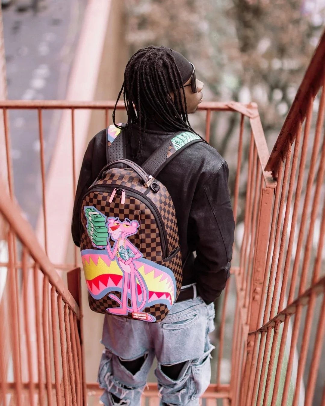 Pink Panther Money Stack Dlxsv Backpack - Image 6