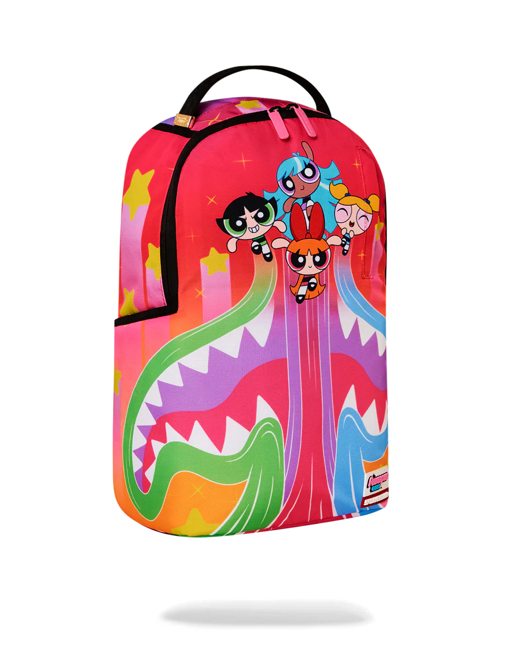 Power Puff Girls Sharkmouth Flying Trails Dlxsr Backpack - Image 3