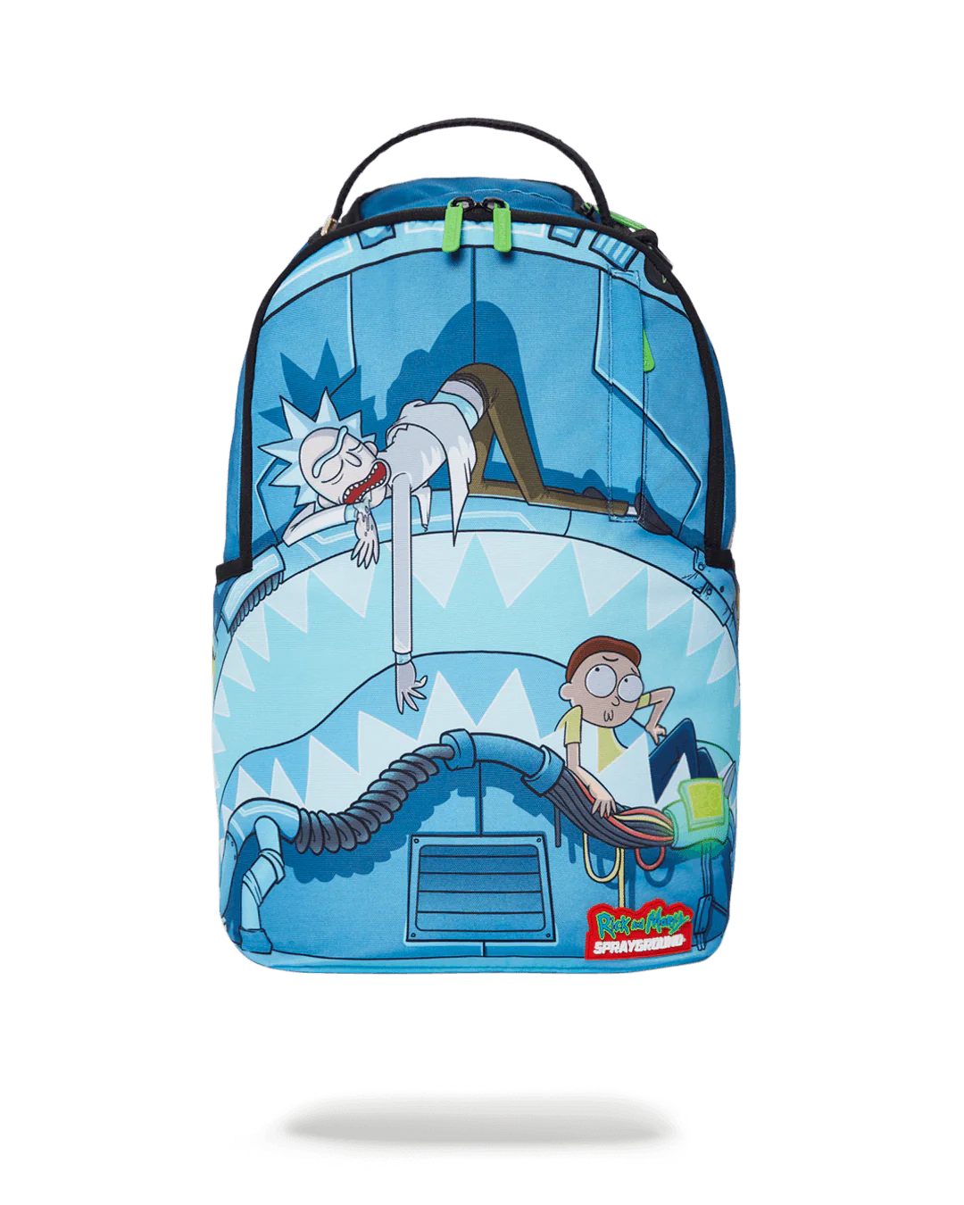 Sprayground Backpack RICK & MORTY NAPSACK Blue