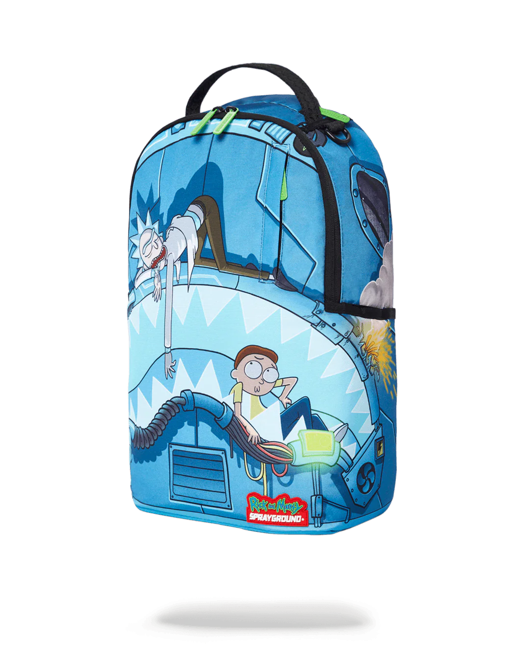Sprayground Backpack RICK & MORTY NAPSACK Blue - Image 3