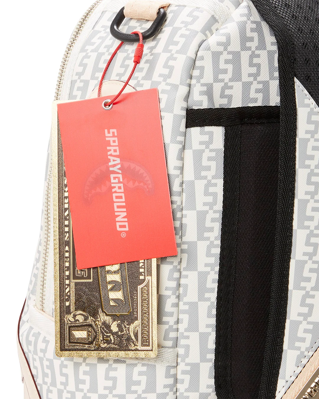 Rose Money Checkered Backpack 910b4623nsz - Image 12