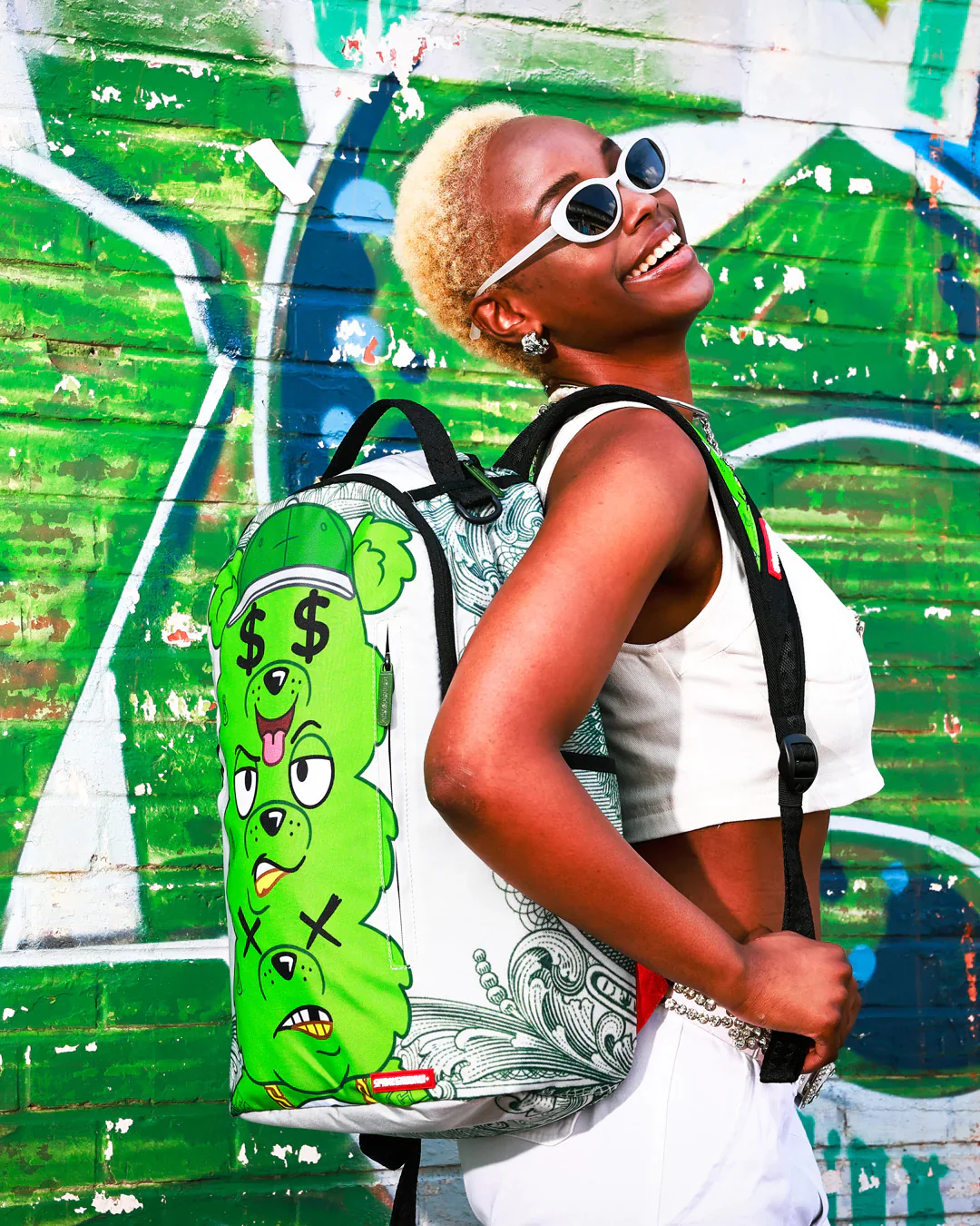 Seeing Triple Money Bear Dlxsr Backpack - Image 6