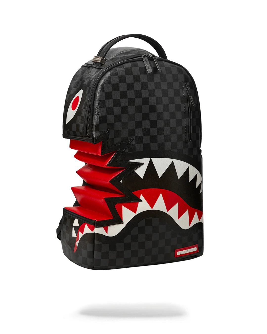 Sprayground Backpack SHARK BITE SHARKS IN PARIS GRAY BACKPACK (DLXV) Black - Image 7
