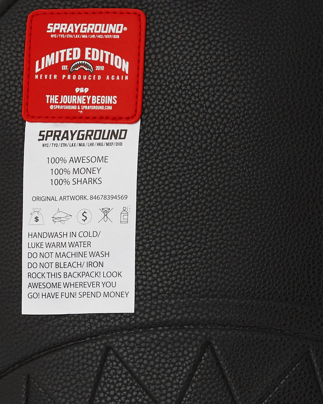 Shark Central Care Label Dlxsv Backpack - Image 11