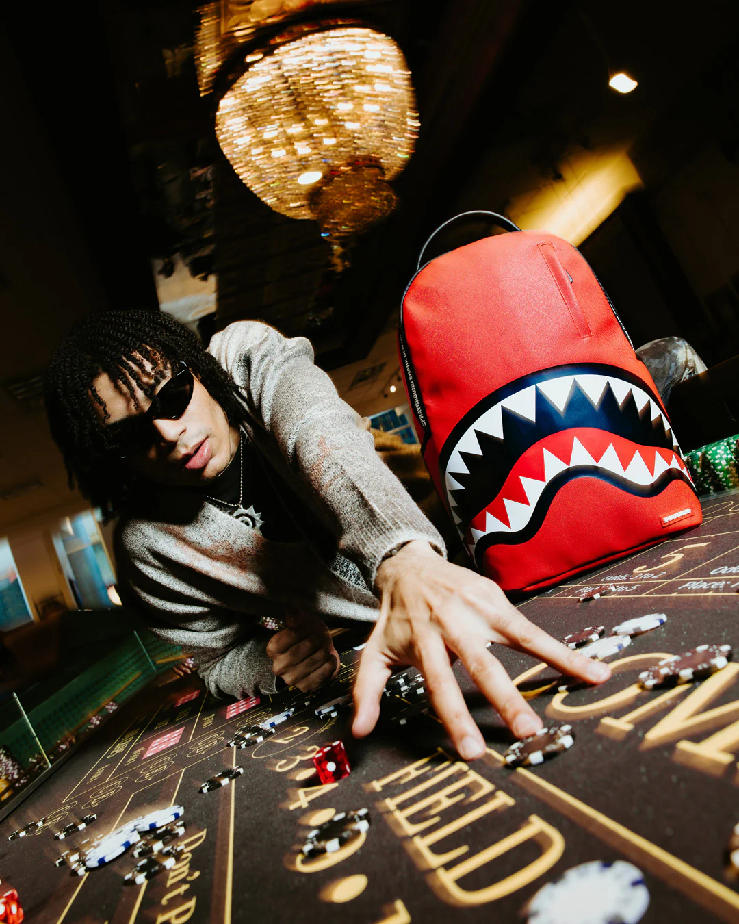 Shark Central Holdin Down The City Dlxsv Backpack - Image 2