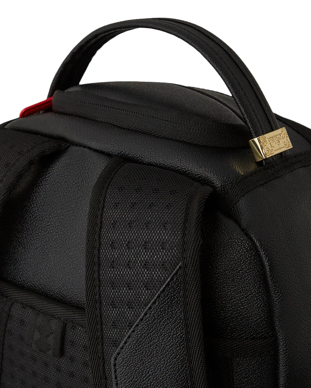 Shark Smash Logo Black Dlxs Embossed Backpack - Image 10