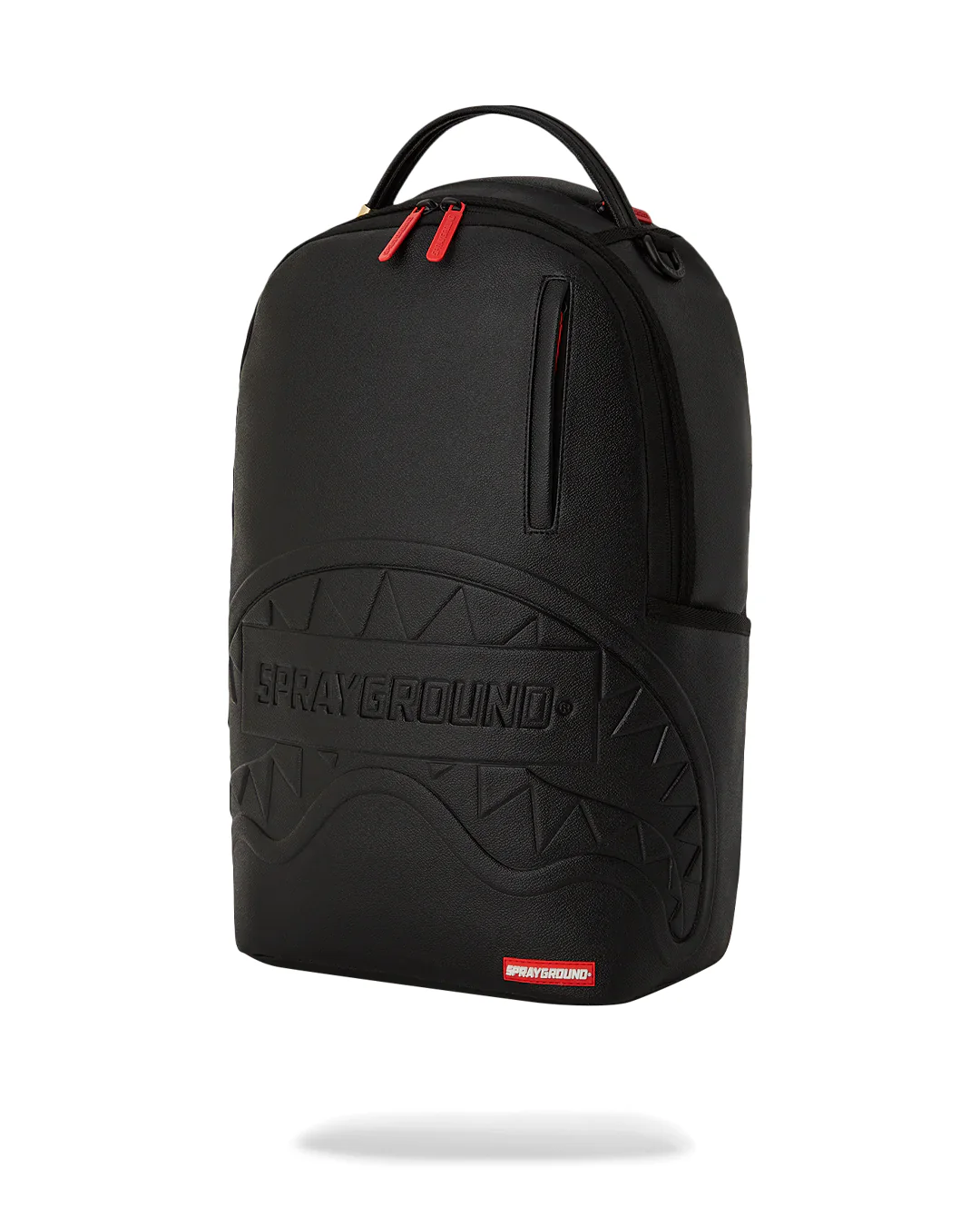 Shark Smash Logo Black Dlxs Embossed Backpack - Image 8